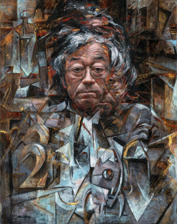 Cubist Satoshi print