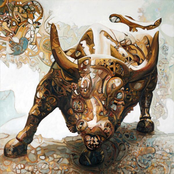 Talos (Steampunk Bull) print