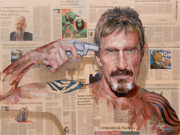 The Legend (John McAfee) print + NFT