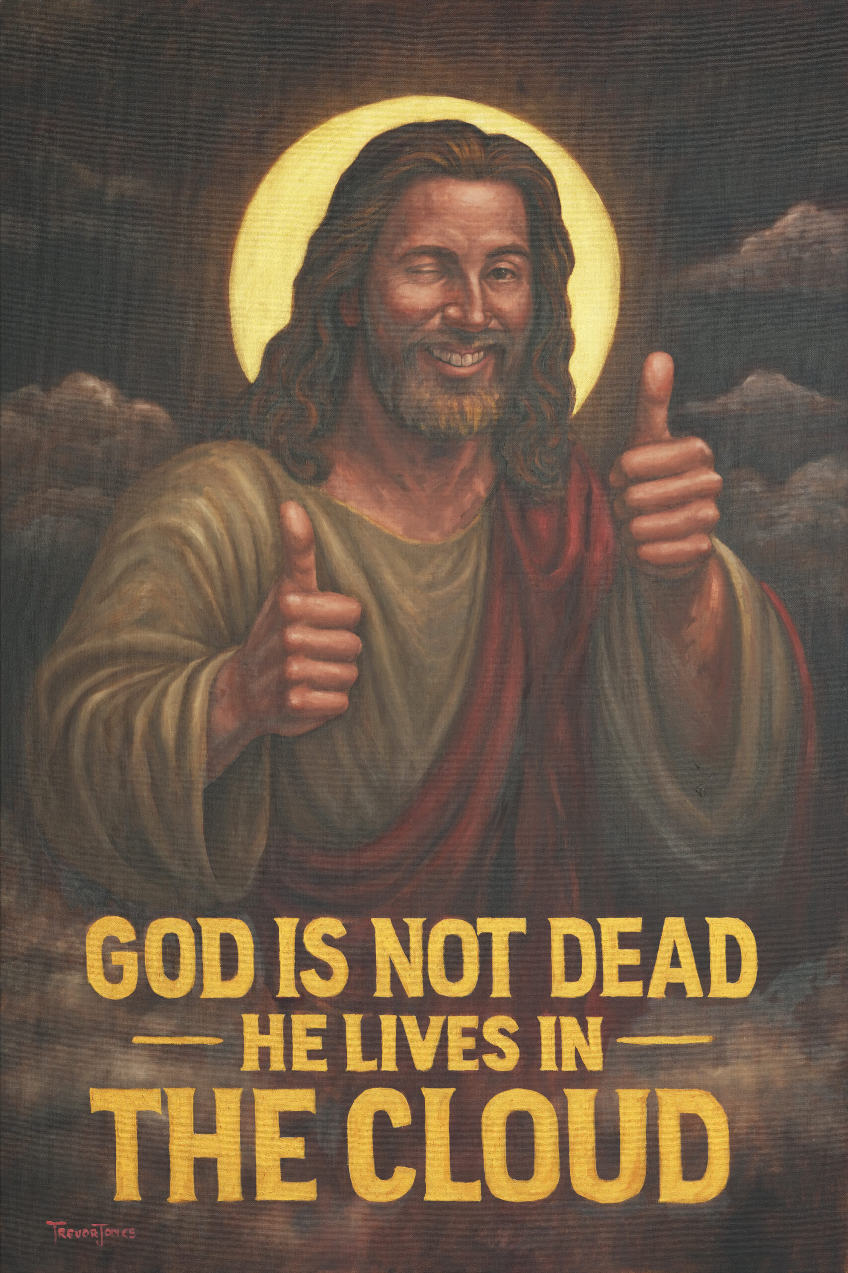 God is Not Dead. He Lives in the Cloud